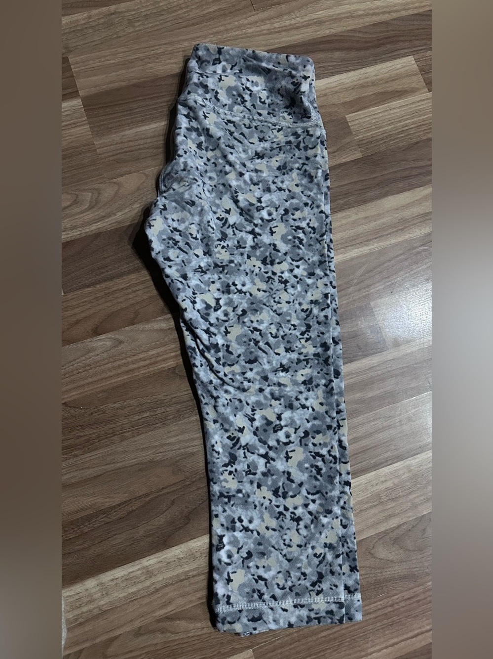 lululemon athletica Gray Camo High-Rise Leggings